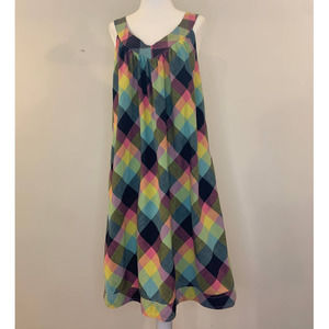 Marc by Marc Jacobs rainbow plaid dress